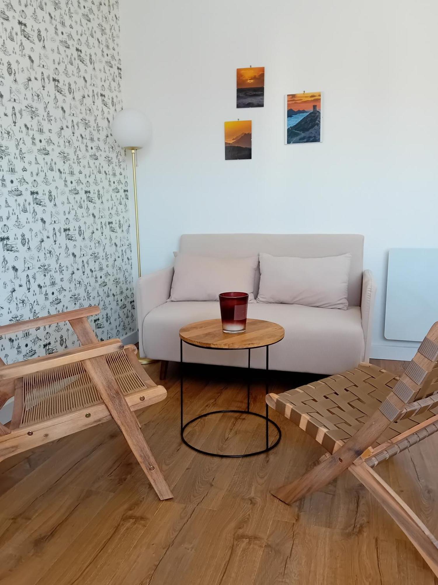 Lumineux Et Cosy F3 Vue Mer Аяччо Экстерьер фото